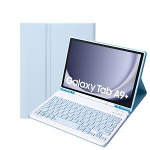 Niebieskie Etui Bezprzewodowa Klawiatura do Samsung Galaxy Tab A9+ 