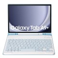 Niebieskie Etui Bezprzewodowa Klawiatura do Samsung Galaxy Tab A9+
