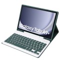 Zielone Etui Bezprzewodowa Klawiatura do Samsung Galaxy Tab A9+