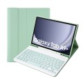 Miętowe Etui Bezprzewodowa Klawiatura do Samsung Galaxy Tab A9+