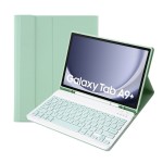 Miętowe Etui Bezprzewodowa Klawiatura do Samsung Galaxy Tab A9+