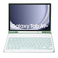 Miętowe Etui Bezprzewodowa Klawiatura do Samsung Galaxy Tab A9+