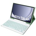 Miętowe Etui Bezprzewodowa Klawiatura do Samsung Galaxy Tab A9+