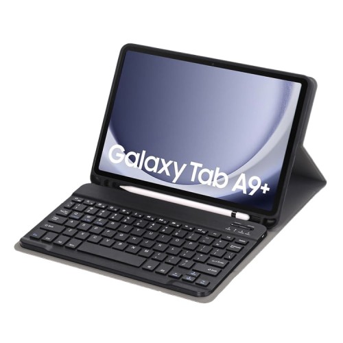 Czarne Etui Bezprzewodowa Klawiatura do Samsung Galaxy Tab A9+