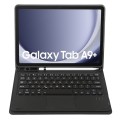 Czarne Etui Bezprzewodowa Klawiatura z TouchPad do Samsung Galaxy Tab A9+