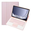 Różowe Etui Bezprzewodowa Klawiatura z TouchPad do Samsung Galaxy Tab A9+