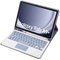 Fioletowe Etui Bezprzewodowa Klawiatura z TouchPad do Samsung Galaxy Tab A9+