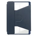 Granatowe Obrotowe Etui Bezprzewodowa Klawiatura do Samsung Galaxy Tab A9+