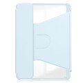 Niebieskie Obrotowe Etui Bezprzewodowa Klawiatura do Samsung Galaxy Tab A9+