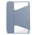 Niebieskie Obrotowe Etui Bezprzewodowa Klawiatura do Samsung Galaxy Tab A9+