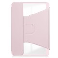Różowe Obrotowe Etui Bezprzewodowa Klawiatura do Samsung Galaxy Tab A9+
