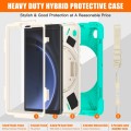 Mocne Pancerne Etui do Samsung Galaxy Tab A9+ zielone jasne