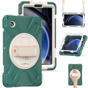 Mocne Pancerne Etui do Samsung Galaxy Tab A9+ zielone