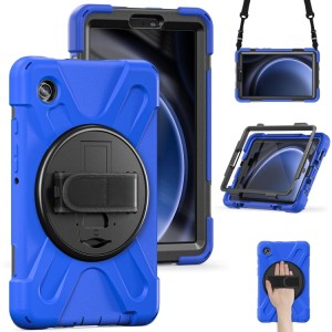 Mocne Pancerne Etui do Samsung Galaxy Tab A9+ niebieskie