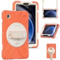 Mocne Pancerne Etui do Samsung Galaxy Tab A9+ pomarańczowe