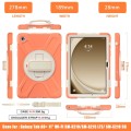 Mocne Pancerne Etui do Samsung Galaxy Tab A9+ pomarańczowe