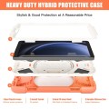 Mocne Pancerne Etui do Samsung Galaxy Tab A9+ pomarańczowe