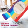 Mocne Pancerne Etui do Samsung Galaxy Tab A9+ kolorowe/tęczowe