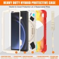Mocne Pancerne Etui do Samsung Galaxy Tab A9+ kolorowe/tęczowe