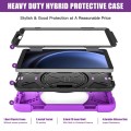 Mocne Pancerne Etui do Samsung Galaxy Tab A9+ fioletowe