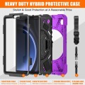 Mocne Pancerne Etui do Samsung Galaxy Tab A9+ fioletowe