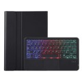Czarne Etui Podświetlana Klawiatura z TouchPad do Samsung Galaxy Tab A9+