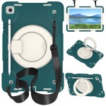 Mocne Pancerne Etui Uchwyt Pasek do Samsung Galaxy Tab A9+ zielone