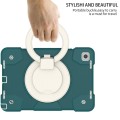 Mocne Pancerne Etui Uchwyt Pasek do Samsung Galaxy Tab A9+ zielone