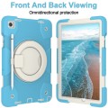 Mocne Pancerne Etui Uchwyt Pasek do Samsung Galaxy Tab A9+ niebieskie