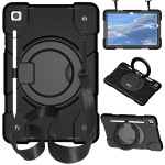 Mocne Pancerne Etui Uchwyt Pasek do Samsung Galaxy Tab A9+ czarne
