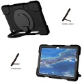 Mocne Pancerne Etui Uchwyt Pasek do Samsung Galaxy Tab A9+ czarne