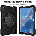 Mocne Pancerne Etui Uchwyt Pasek do Samsung Galaxy Tab A9+ czarne