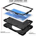 Mocne Pancerne Etui Uchwyt Pasek do Samsung Galaxy Tab A9+ czarne