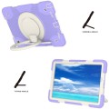 Mocne Pancerne Etui Uchwyt Pasek do Samsung Galaxy Tab A9+ fioletowe