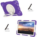 Mocne Pancerne Etui Uchwyt Pasek do Samsung Galaxy Tab A9+ fioletowe