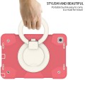 Mocne Pancerne Etui Uchwyt Pasek do Samsung Galaxy Tab A9+ czerwone