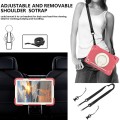 Mocne Pancerne Etui Uchwyt Pasek do Samsung Galaxy Tab A9+ czerwone