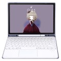 Fioletowe Etui Klawiatura z TouchPad do Samsung Galaxy Tab A9+