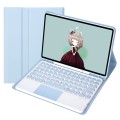 Niebieskie Etui Klawiatura z TouchPad do Samsung Galaxy Tab A9+