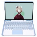 Niebieskie Etui Klawiatura z TouchPad do Samsung Galaxy Tab A9+