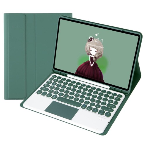 Zielone Etui Klawiatura z TouchPad do Samsung Galaxy Tab A9+