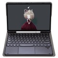 Czarne Etui Klawiatura z TouchPad do Samsung Galaxy Tab A9+ Plus