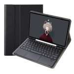 Czarne Etui Pokrowiec Klawiatura TouchPad do Samsung Galaxy Tab S9 FE