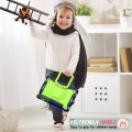 Pancerne Etui z Uchwytem i Paskiem do Samsung Galaxy Tab S9 FE zielone
