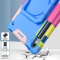 Pancerne Etui z Uchwytem i Paskiem do Samsung Galaxy Tab S9 FE niebieskie