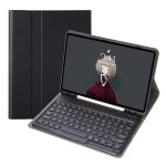 Czarne Etui Pokrowiec Klawiatura do Samsung Galaxy Tab S9 FE