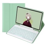 Zielone Etui Pokrowiec Klawiatura do Samsung Galaxy Tab S9 FE