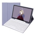 Lawendowe Etui Pokrowiec Klawiatura do Samsung Galaxy Tab S9 FE
