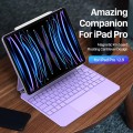 Fioletowa Klawiatura Dux Ducis Smart Keyboard do iPad Air 10.9 2020 / 2022