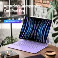 Fioletowa Klawiatura Dux Ducis Smart Keyboard do iPad Air 10.9 2020 /  iPad Air 10.9 2022